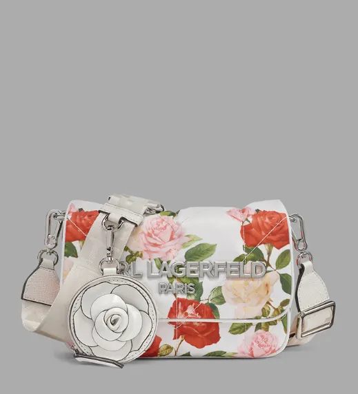 Voyage Crossbody With Flowers